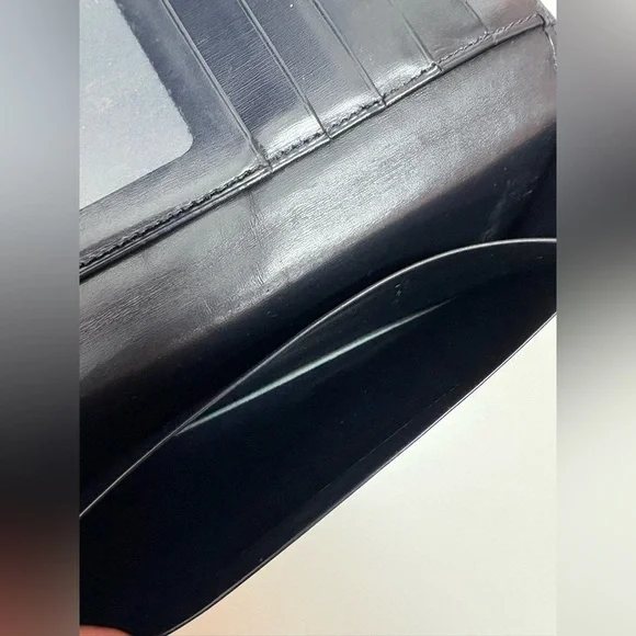 Cartier Black Leather Gold Accent - Picture 3 of 12